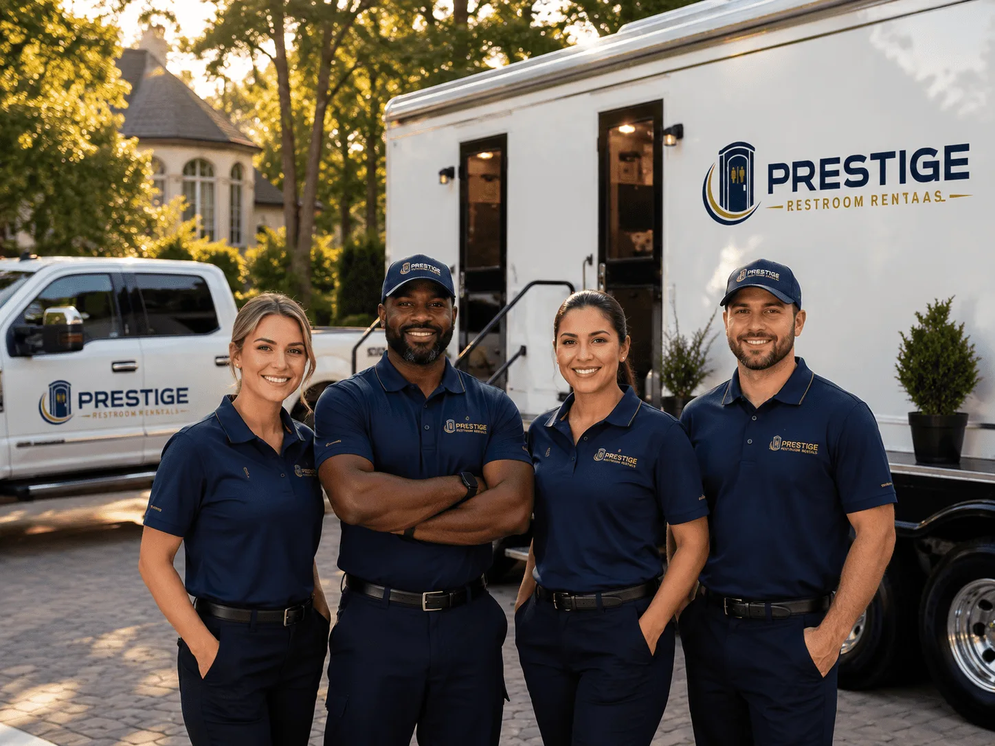 Trusted Luxury Portable Restrooms company in Sun, LA